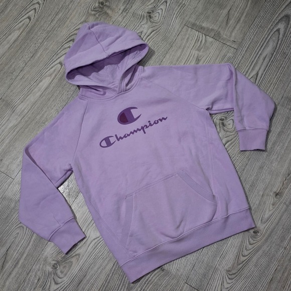 Champion Other - Girls Purple Champion Hoodie With Purple Logo Size XL